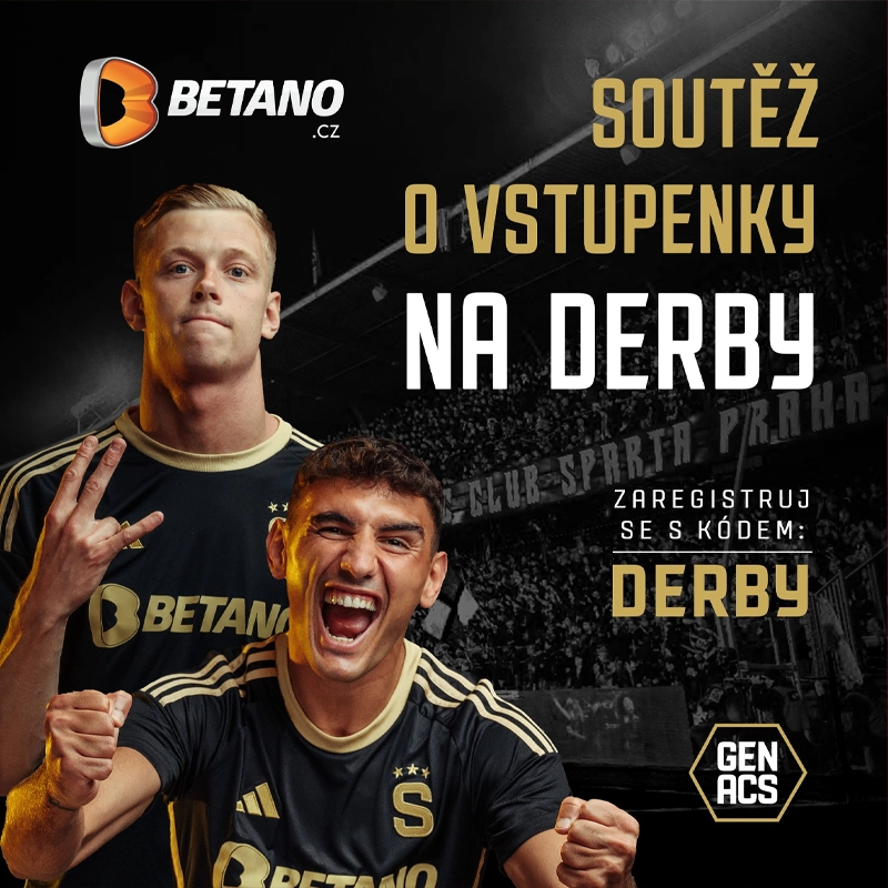 Odhalte Betano Derby: Vyzvedněte si sázku zdarma v hodnotě 300 Kč
