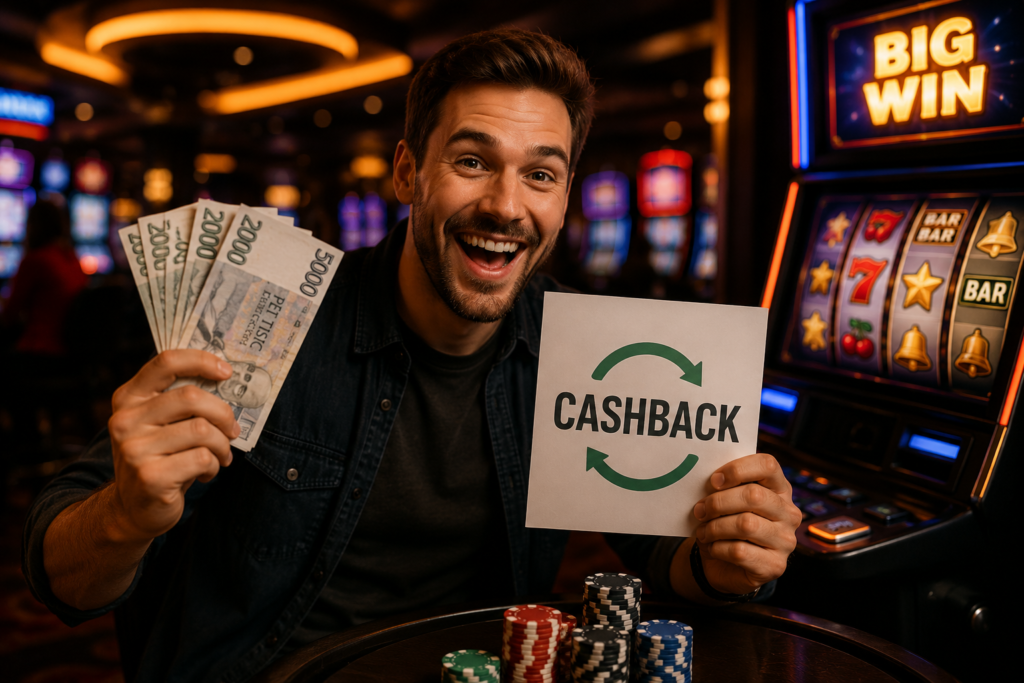 Kalkulačka cashbacku a rakebacku: Kolik vám kasino skutečně vrátí?