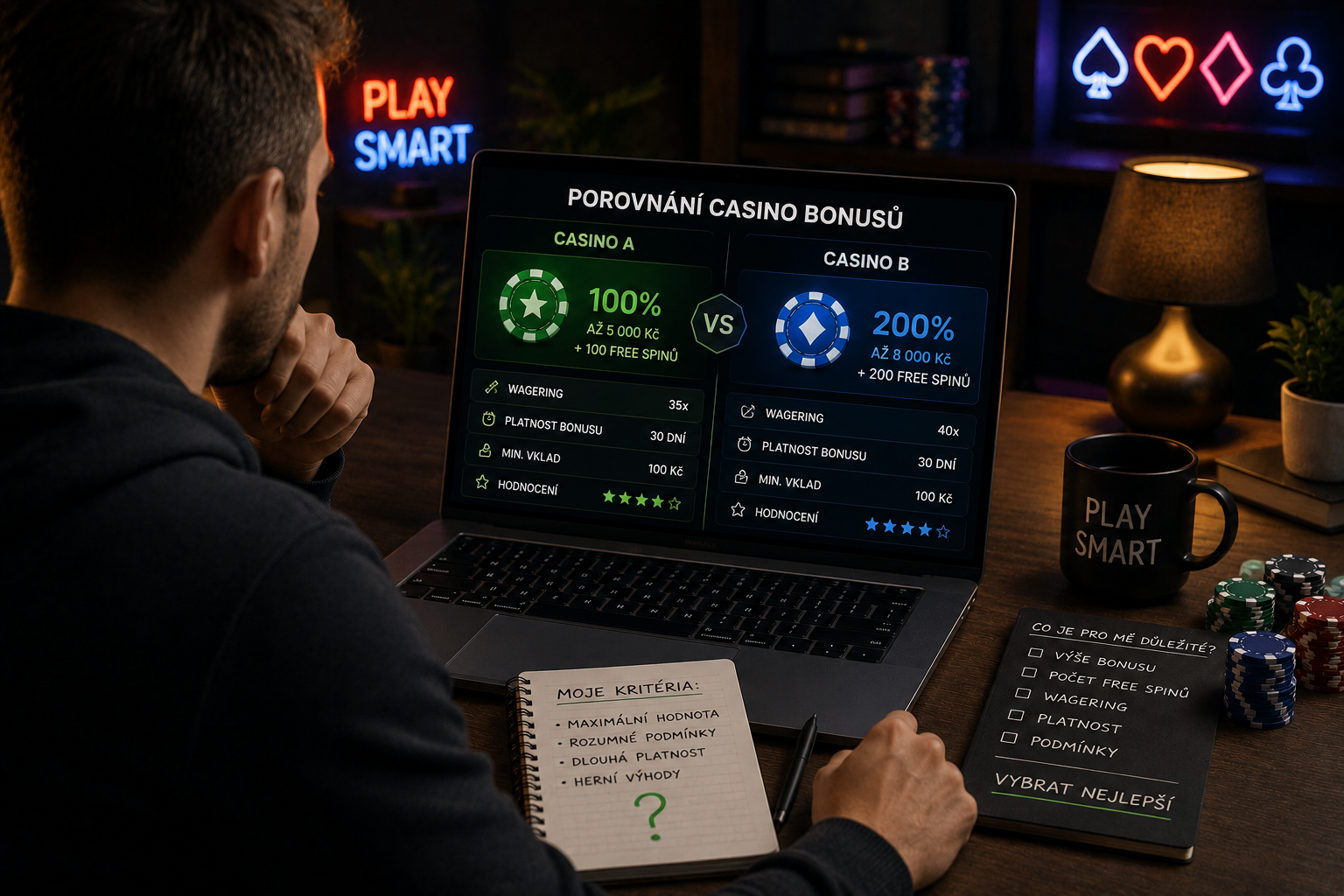 Porovnání casino bonusů: Který je skutečně nejlepší?