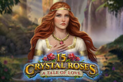15 Crystal Roses A Tale of Love
