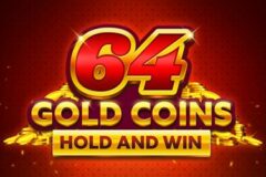 64 Gold Coins Hold and Win