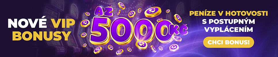 Grandwin Casino vip bonus 5000 Kč