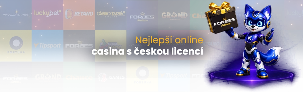 Nejlepší online casina s českou licencí