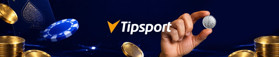 Tipsport Casino vklad od 1 Kč