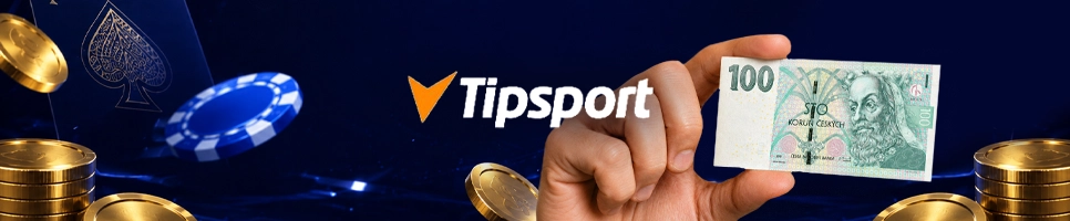 Tipsport Casino vklad od 100 Kč