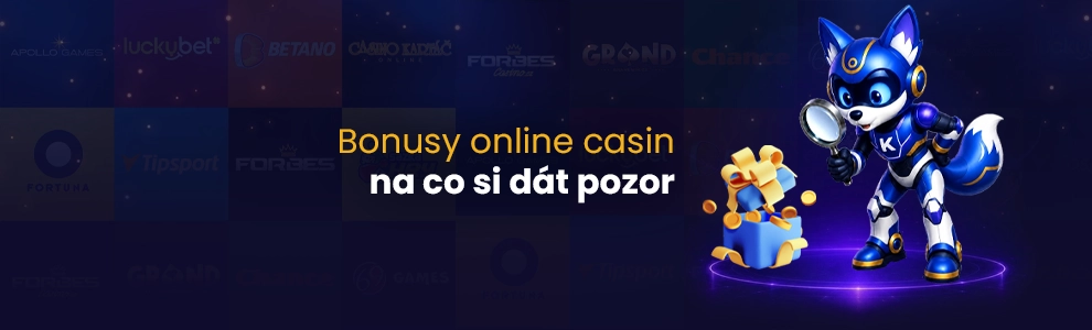 bonusy online casin na co si dát pozor