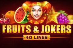 Fruits and Jokers: 40 lines