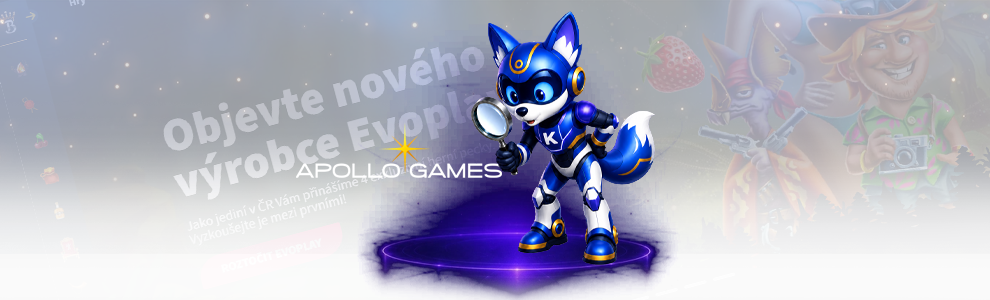 Apollo Games Casino Registrace