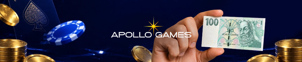 Apollo Games casino vklad od 100 Kč