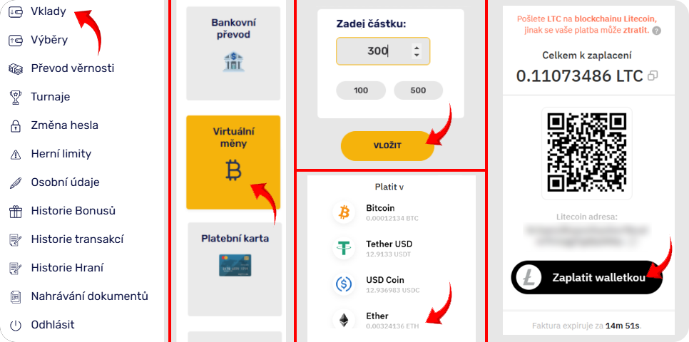 Forbes Casino vklad kryptoměna