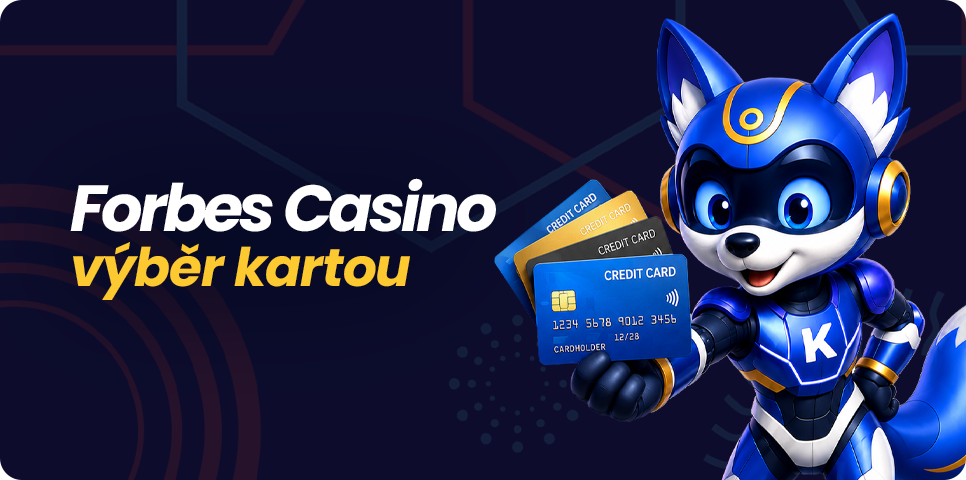 Forbes Casino v&yacute;běr platebn&iacute; kartou