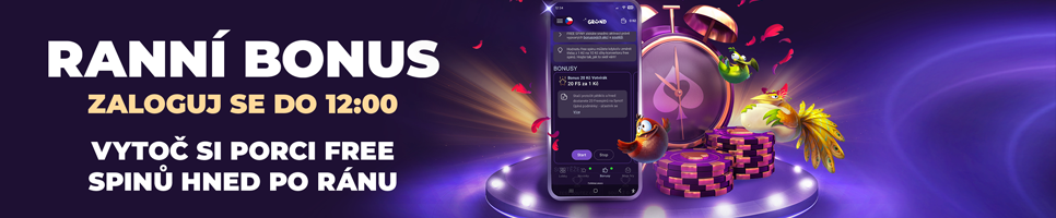 GrandWin Casino ranní free spiny